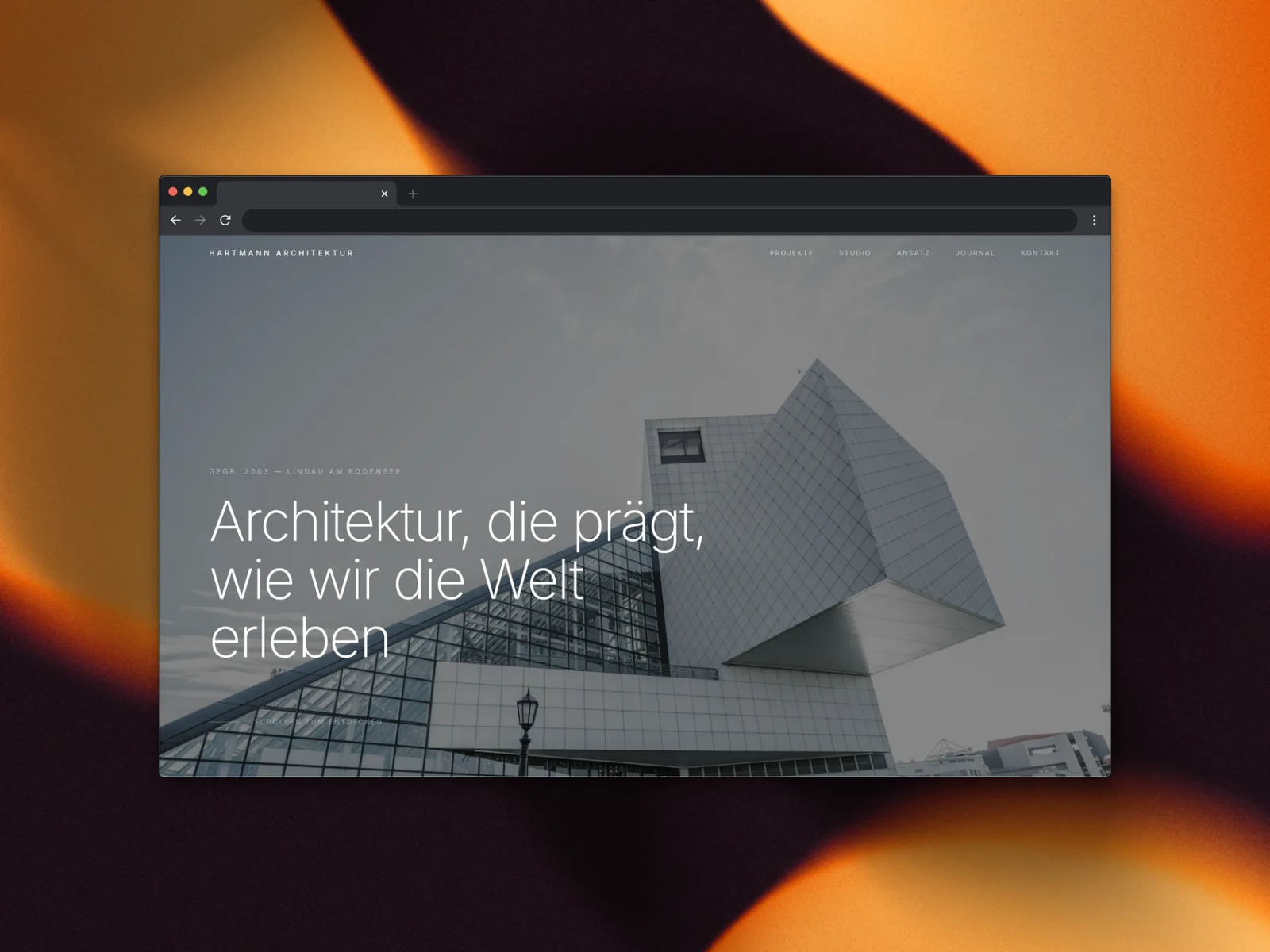 Konzept-Demo: Architektur — Vorschau